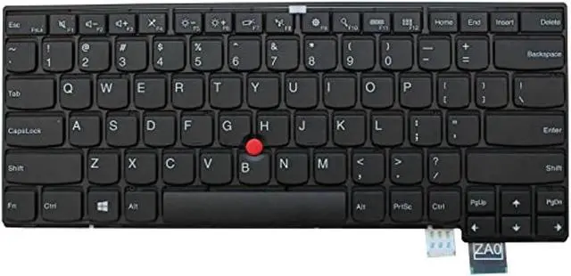 Alt view image 8 of 8 - AUTENS Keyboard for Lenovo ThinkPad T460s T470s (Not Fit T460 T460p T470 T470p) Laptop No Backlight (6 Fixing Screws), US Laptop Keyboard Replacement