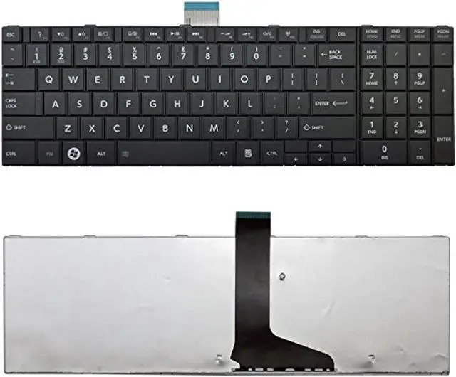 Alt view image 2 of 2 - New US black English Laptop Keyboard For Toshiba Satellite C855-S5107 C855-S5108 C855-S5111 C855-S5115 C855-S5118 C855-S5122 C855-S5123 C855-S5132NR C855-S5133 C855-S5134