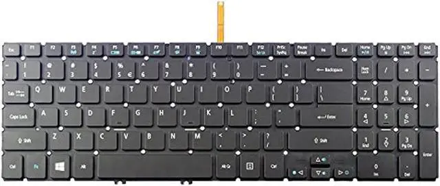 Alt view image 2 of 2 - New US Black Backlit English Laptop Keyboard (without frame) For Acer Aspire V15 Nitro VN7-571G VN7-591G VN7-571G-50VG VN7-571G-719D Light Backlight