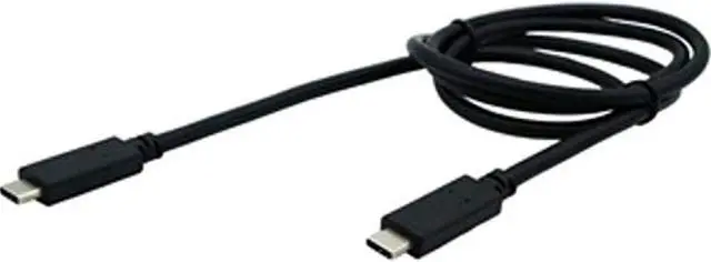 Alt view image 7 of 9 - VisionTek USB C to USB C Coaxial 1 Meter Cable M/M 901269