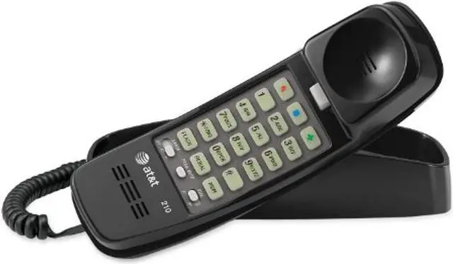 Alt view image 13 of 17 - 210BK Trimline Telephone Black