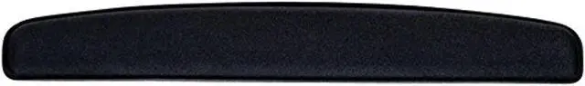 Alt view image 9 of 18 - Allsop Memory Foam Wrist Rests 2 7/8" x 18" x 1 Black 30205