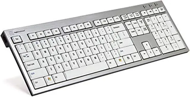 Alt view image 2 of 2 - LogicKeyboard Premium Slim Line PC Keyboard - US English