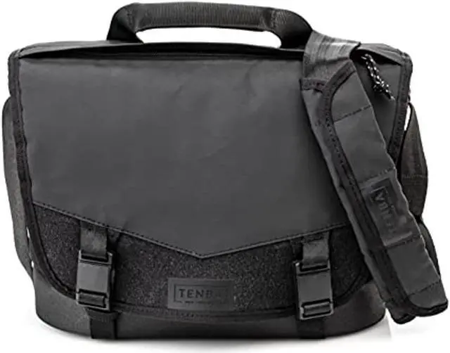Alt view image 8 of 16 - Tenba DNA 9 Slim Messenger Bag, Black #638-570
