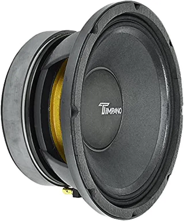 Main image of timpano tpt-md10 pro 10" midrange speaker, 350 watts rms power, 700 watts continuous power,8 ohm loudspeaker 10 inch mid range for pro car audio (single)