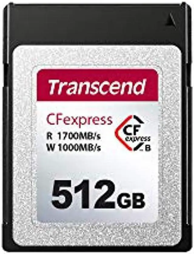 Alt view image 5 of 6 - 512GB Transcend CFexpress 820 Type B Memory Card 1700MB/s Read 1300MB/sec Write
