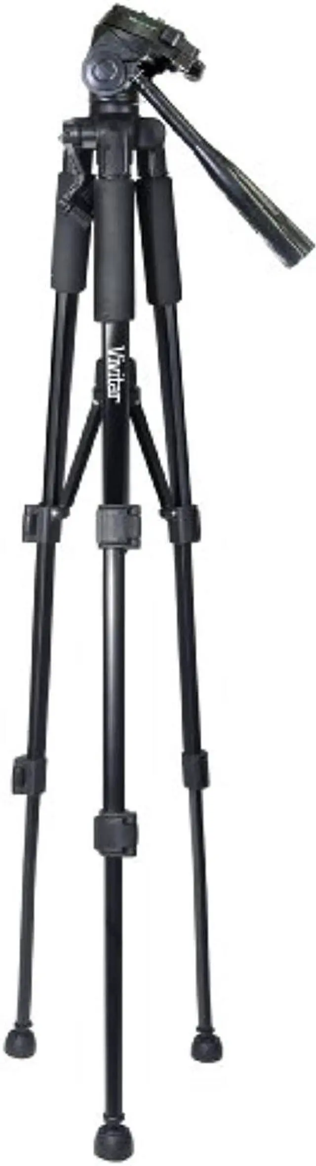 Alt view image 10 of 10 - Vivitar VPT3662 62-Inch Tripod (Black)