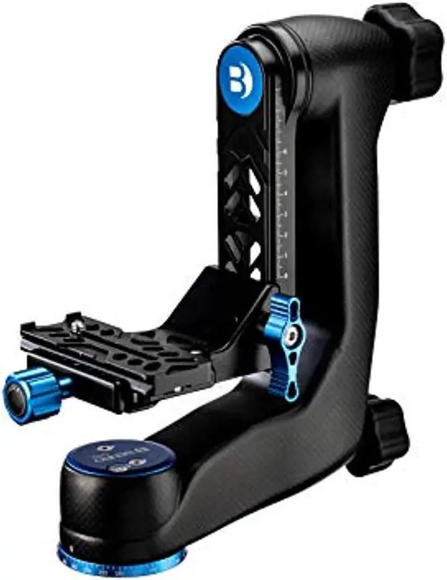Alt view image 14 of 19 - Benro Carbon Fiber Gimbal Head with PL100LW Plate GH5C