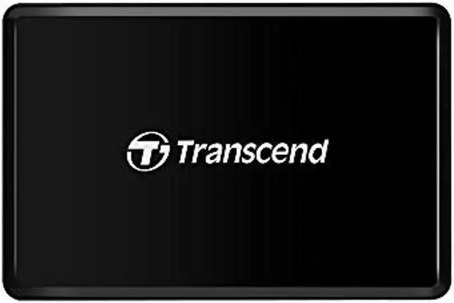 Alt view image 8 of 17 - Transcend RDF8 USB3.1 Gen 1 All-In-One Multi Card Reader Black