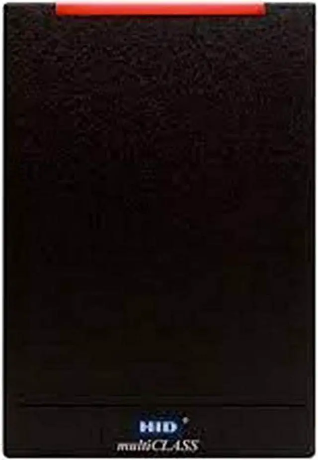 Alt view image 3 of 3 - HID Global 920PTNNEK00000 iCLASS SE R40 Smart Card Access Control Reader, Black in Color with Pigtail Connection