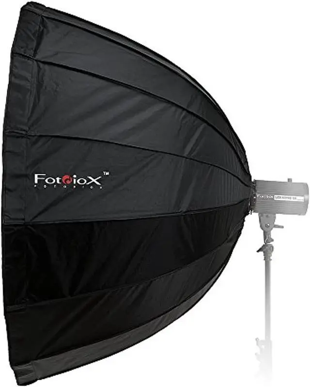 Main image of fotodiox ez-pro deep parabolic softbox 48in (120cm) - quick collapsible softbox with broncolor speedring for broncolor (impact), visatec, and compatible