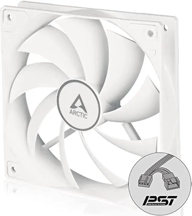 Alt view image 6 of 6 - ARCTIC ACFAN00198A F12 PWM PST - 120 mm PWM PST Case Fan with PWM Sharing Technology (PST), Quiet Motor, Computer, Fan Speed: 230-1350 RPM - White