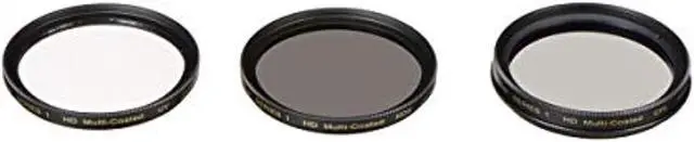 Alt view image 10 of 11 - Vivitar UV/CPL/ND Filter Kit - 58mm