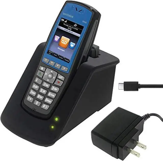 Alt view image 9 of 9 - Transformer Dual Charger for Polycom / SpectraLink 8400 & 8440 Series Batteries. Power Supply Included