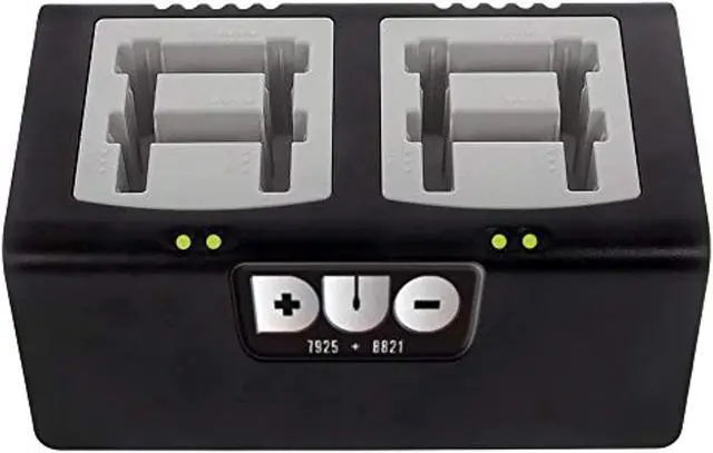 Alt view image 8 of 8 - Duo 4-bay Battery Charger compatible with Cisco 8821 and 7925 batteries. Power Supply included