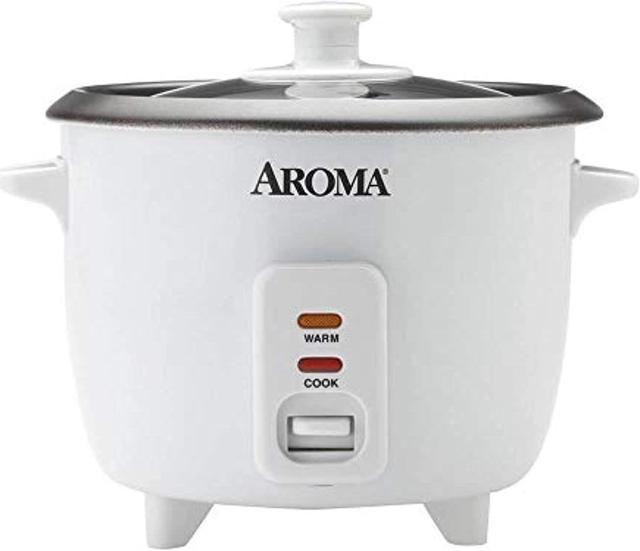 aroma housewares aroma 6-cup (cooked) 1.5 qt. one touch rice