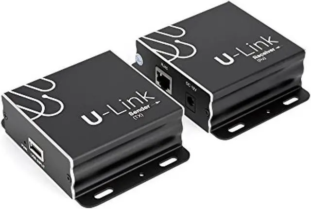 Alt view image 4 of 4 - ulink ul10 by sewell, usb 2.0 over single cat5e/6 extender, 200 ft, 480 mbps, 4 port  v2.0