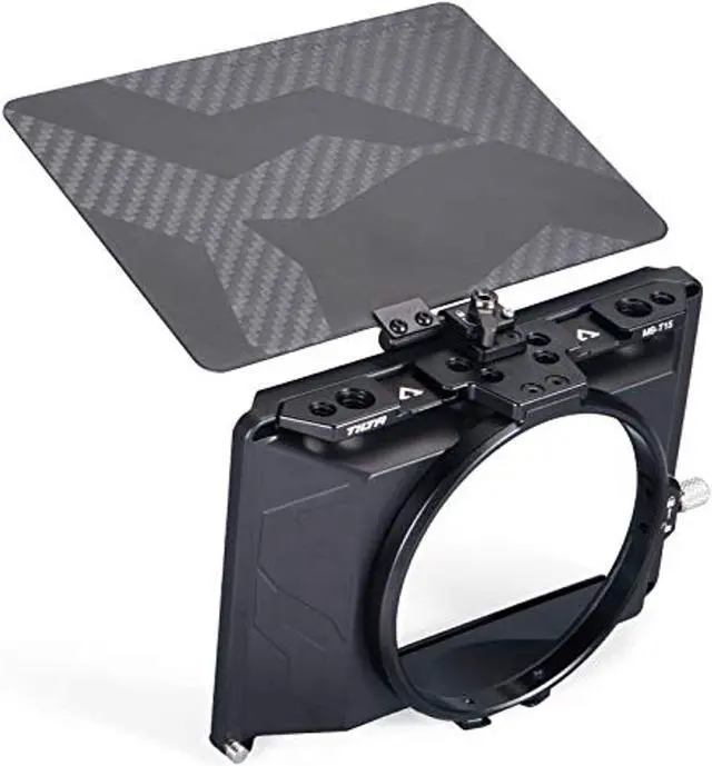 Alt view image 13 of 13 - Tilta Tiltaing Mini Clamp-On Matte Box, Black #MB-T15