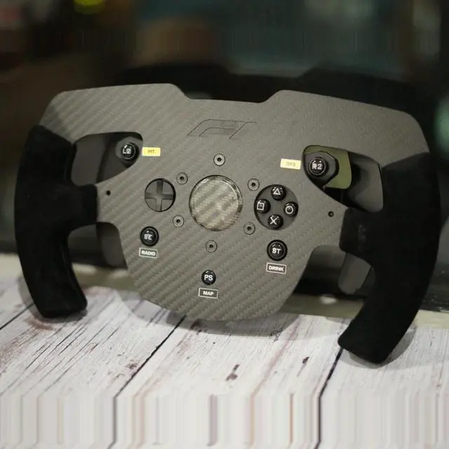 Alt view image 3 of 5 - Obokidlyamor DIY Steering Wheel for Thrustmaster T300RS to F1 SIM Wheel for for T300 RS/GT F1 Racing Wheel