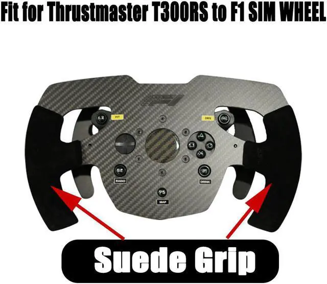Alt view image 2 of 5 - Obokidlyamor DIY Steering Wheel for Thrustmaster T300RS to F1 SIM Wheel for for T300 RS/GT F1 Racing Wheel