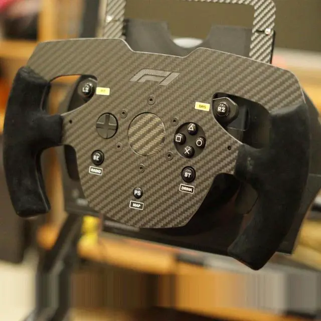 Alt view image 5 of 5 - Obokidlyamor DIY Steering Wheel for Thrustmaster T300RS to F1 SIM Wheel for for T300 RS/GT F1 Racing Wheel