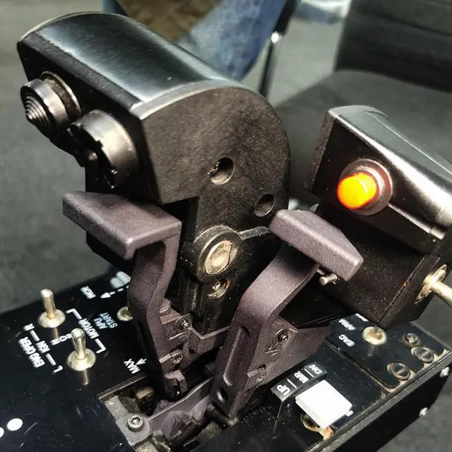 Alt view image 3 of 6 - Obokidlyamor Throttle Afterburner Repair Modification Parts Accessories The Flight Game Get Power For Thrustmaster Hotas Warthog F/A-18C