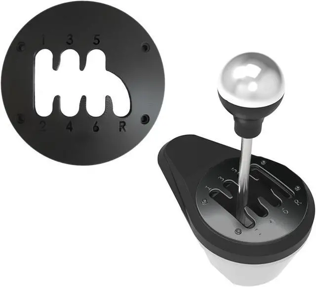 Alt view image 3 of 6 - Obokidlyamor Damping D-Damping+6-Speeds Short Throw Shifter Plate Mod for Thrustmaster TH8A Steering Wheels Accessories Parts Set