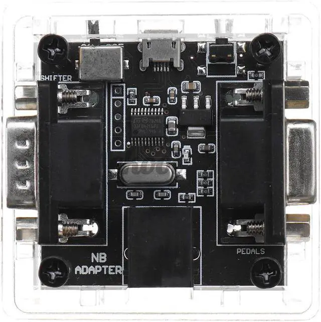 Alt view image 4 of 7 - Obokidlyamor Pedal Gear Shifter to PC Systems USB Converter Board Simagic Adapter for Thrustmaster T3PA/T3PA Pro for Logitech G27/G29 Parts
