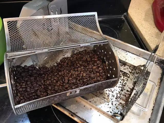 Alt view image 7 of 7 - Roto-Q 360 Rotisserie Basket (Round) Grill Accessory Stainless Steel Food Attachment For Chicken Wings, Nuggets, Fries, Mix Vegetables, Beans, Coffee, Popcorn, and much more.