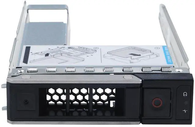 Alt view image 4 of 7 - 2.5 to 3.5 Hard Drive Adapter SSD, 3.5 Hard Drive Tray Caddy X7K8W 0X7K8W Y796F 0Y796F with 2.5 HDD Adapter Compatible for D.ell PowerEdge 16th/15th/14th Gen R660 R760 T560 R650 R750 T550 R640 R740