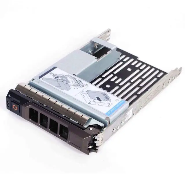Alt view image 3 of 5 - 2.5 to 3.5 Hard Drive Adapter SSD, Hard Drive Tray Caddy 3.5" F238F 0F238F KG1CH with 2.5" HDD Adapter Compatible for D.ell PowerEdge T340 T440 T640 T430 T630 R730 R930 T420 T620 R720 R320 R420