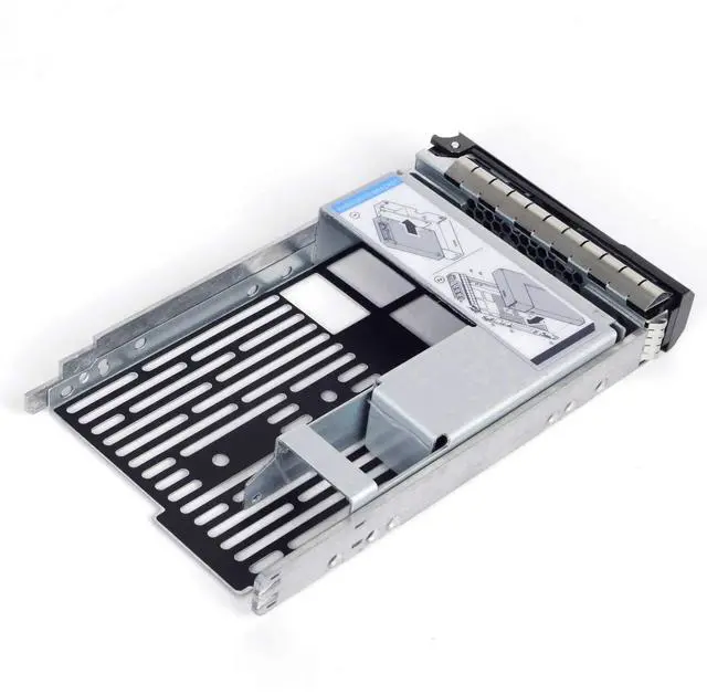 Alt view image 4 of 5 - 2.5 to 3.5 Hard Drive Adapter SSD, Hard Drive Tray Caddy 3.5" F238F 0F238F KG1CH with 2.5" HDD Adapter Compatible for D.ell PowerEdge T340 T440 T640 T430 T630 R730 R930 T420 T620 R720 R320 R420
