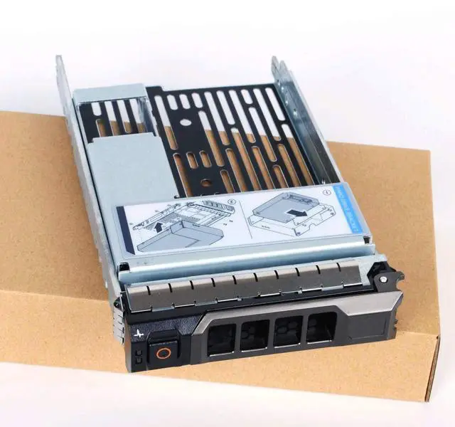 Alt view image 5 of 5 - 2.5 to 3.5 Hard Drive Adapter SSD, Hard Drive Tray Caddy 3.5" F238F 0F238F KG1CH with 2.5" HDD Adapter Compatible for D.ell PowerEdge T340 T440 T640 T430 T630 R730 R930 T420 T620 R720 R320 R420