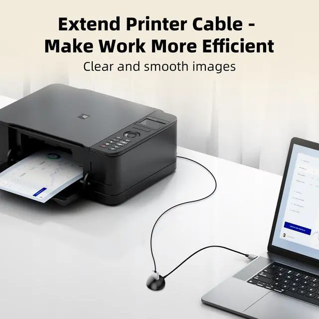 Alt view image 5 of 7 - USB 3.0 Extension Cable for Desktop, 5FT / 1.5m 5Gbps Dock Station Docking Cable, Type-A Male to Female Extension Cord for Flash Drive, Card Reader, Keyboard, Mouse, Laptop, Tablet, Webcam & More