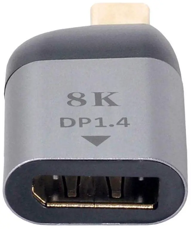 Alt view image 4 of 7 - Vszerda USB C to DisplayPort Adapter Cable USB Type C to DP Display Port Converter 4K 60hz for Tablet Phone Laptop