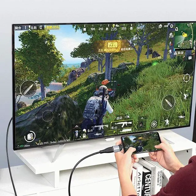 Alt view image 7 of 7 - Vszerda USB C to DisplayPort Adapter Cable USB Type C to DP Display Port Converter 4K 60hz for Tablet Phone Laptop