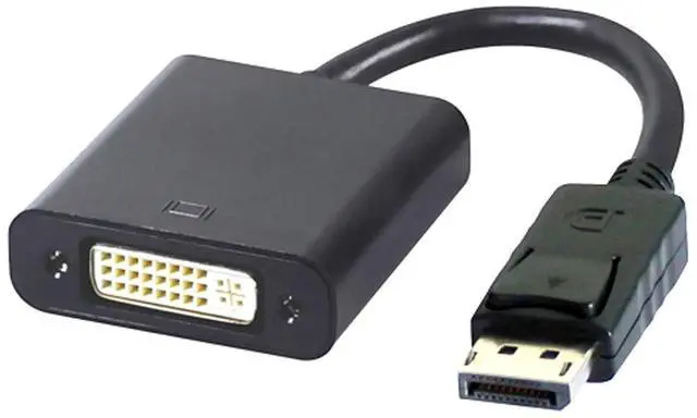Main image of Vszerda DisplayPort to DVI Adapter,Gold-Plated DisplayPort Male to DVI Female Display Monitor Converter Cable Adapter for Computer, Desktop, Laptop, Monitor, Projector