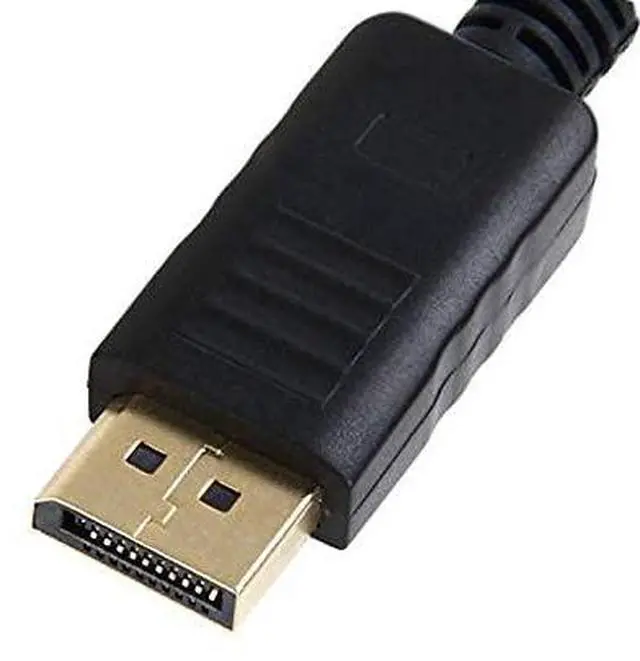 Alt view image 4 of 6 - Vszerda DisplayPort to HDMI Adapter,Gold-Plated DisplayPort Male to HDMI Female Display Monitor Converter Cable Adapter for Computer, Desktop, Laptop, Monitor, Projector