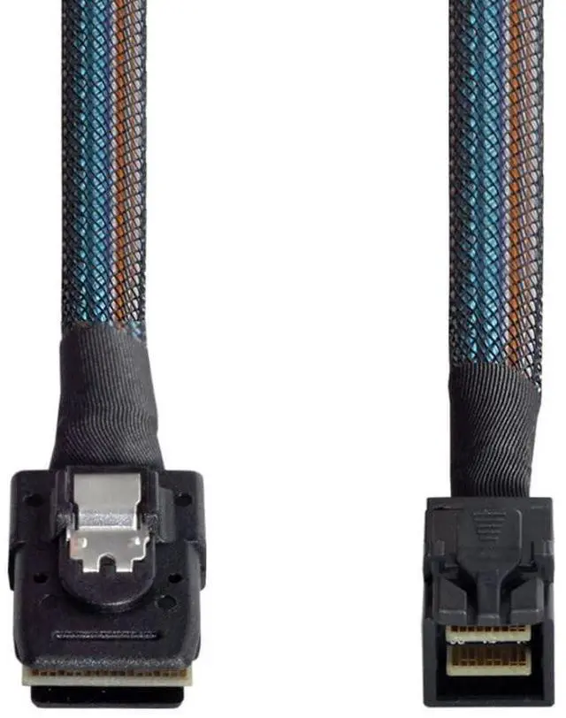 Alt view image 2 of 7 - Vszerda Mini SAS SFF-8087 to SFF-8643 Data Server Hard Disk Raid Cable 50cm