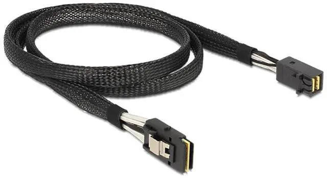 Alt view image 6 of 7 - Vszerda Mini SAS SFF-8087 to SFF-8643 Data Server Hard Disk Raid Cable 50cm