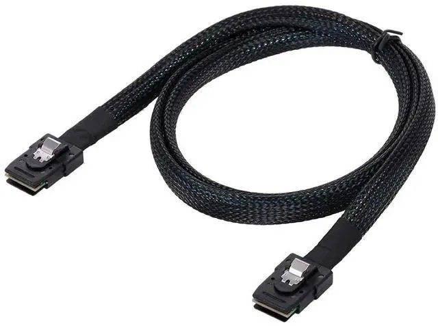 Alt view image 5 of 7 - Vszerda SFF-8087 Mini SAS 36Pin Male to Mini SAS 36Pin SFF-8087 Male Server Hard Disk Raid Data Internal Cable 70cm