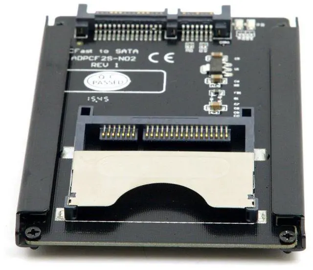 Alt view image 6 of 6 - Vszerda CFast Card Reader,CFast SSD to 22Pin SATA Adapter with SATA to USB 3.0 Data Power Cable