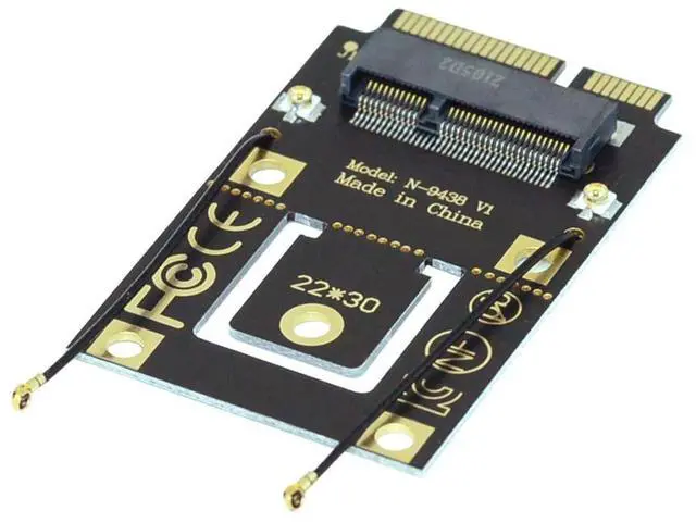 Main image of Vszerda M.2 Key-A NGFF to Mini PCI-E PCI Express Converter Adapter for 9260 8265 7260 WIFI6 WIFI7 AC Card