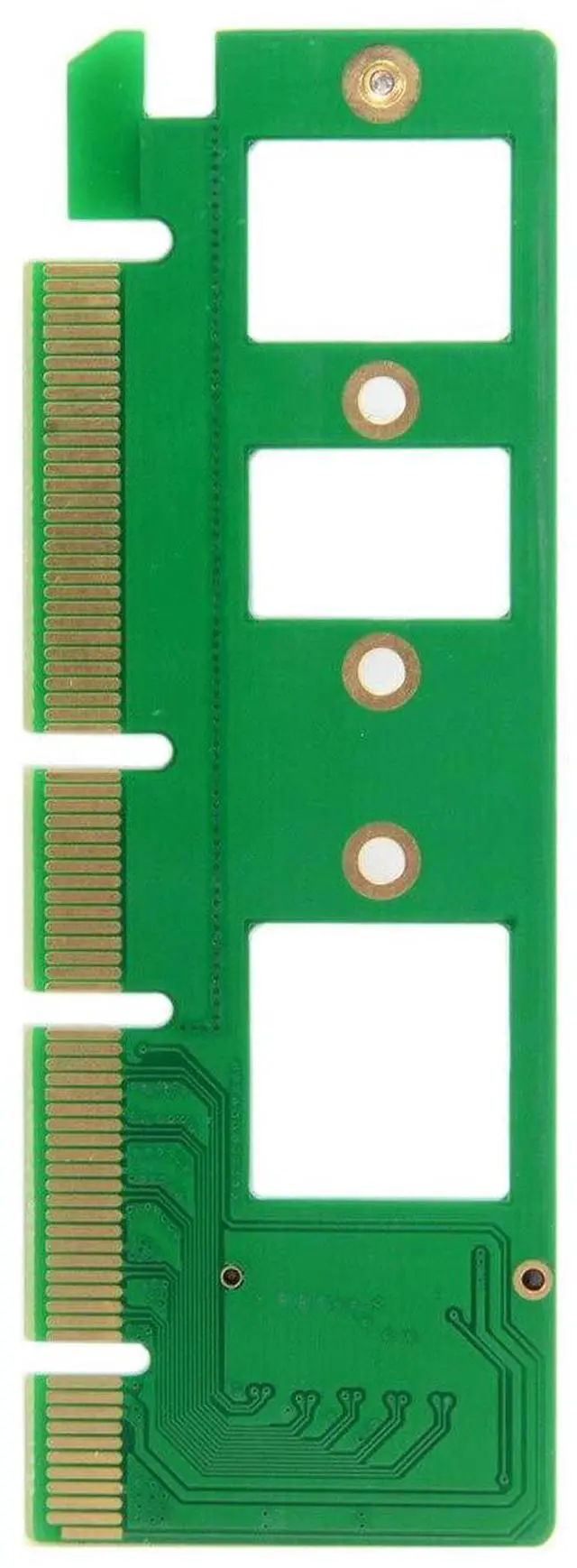 Alt view image 6 of 7 - Vszerda M.2 NVME to PCIe 3.0 X16 Adapter NVME/AHCI SSD to PCI Express Expansion Card Adapter