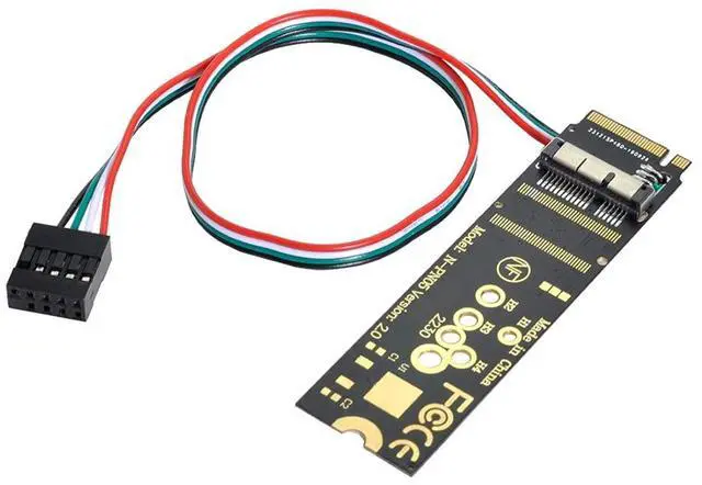 Main image of Vszerda 6 Pin + 12 Pin Card to M.2 NGFF Key-M NVME SSD Adapter for BCM94360CD BCM94360CS BCM943602CS BCM94360CS2
