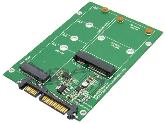 Main image of Vszerda Mini PCIe mSATA SSD NGFF SATA SSD to 2.5" SATA 3.0 III Hard Disk PCBA Converter Adapter