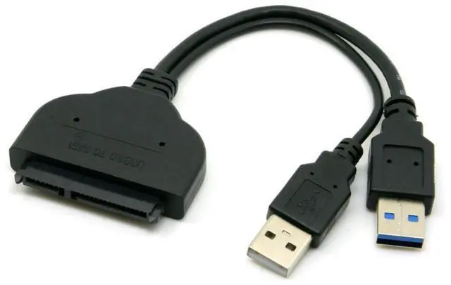 Alt view image 6 of 7 - Vszerda M.2 NGFF B/M-Key SATA SSD to 2.5" SATA Hard Disk PCB Converter Adapter (Not Work NVEM SSD to SATA) with SATA to USB 3.0 Data Cable