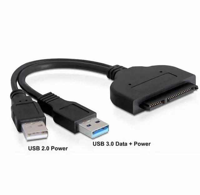 Alt view image 5 of 7 - Vszerda 1.8" Micro SATA 16Pin to 2.5" SATA 22Pin PCB Converter Adapter for SSD HDD Hard Disk Drive with Extral USB Power Cable