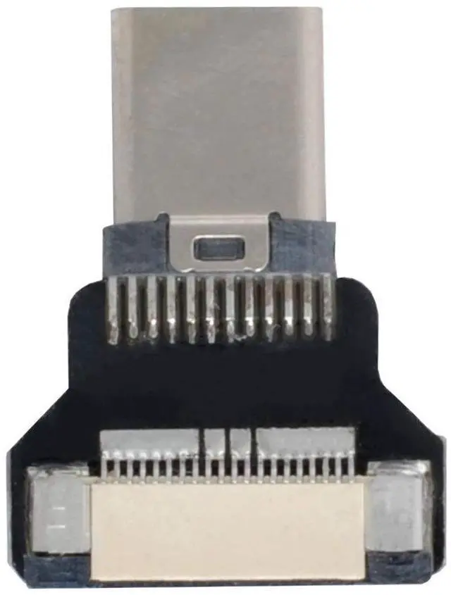 Alt view image 7 of 7 - Vszerda USB 2.0 Type C Male Flat Connector Support 480Mbps Data Transfer 5V Charging for Ribbon Cable,Raspberry Pi, GoPro,Drone, Camera, Gimbal