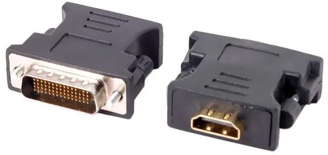 Alt view image 4 of 7 - Vszerda LFH DMS-59pin Male to HDMI 1080P Female Extension Adapter for PC Graphics Card